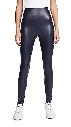 Buy commando Women's Perfect Control Faux Leather Leggings, Cocoa, Large at