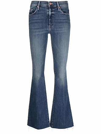 Damen Bekleidung Jeans Capri-Jeans und cropped Jeans Sparen Sie 8% Mother Baumwolle GERADE GESCHNITTENE JEANS INSIDER CROP in Blau 