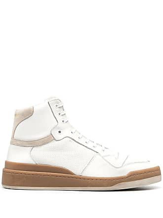 Saint Laurent SL24 high-top sneakers - men - Leather/Leather/Rubber - 43,5 - White