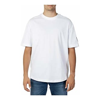Homme Miinto Homme Vêtements Tops & T-shirts T-shirts Manches courtes Tee shirt gros logo coton bio Taille: XL Blanc 