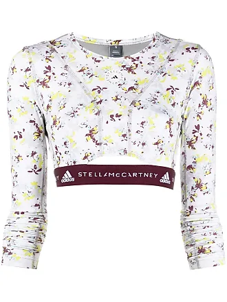 Adidas By Stella McCartney Truepace Running logo-print Cropped Top