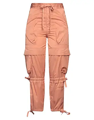 8 By YOOX COTTON-SILK PULL ON PANTS, Apricot Women's Casual Pants
