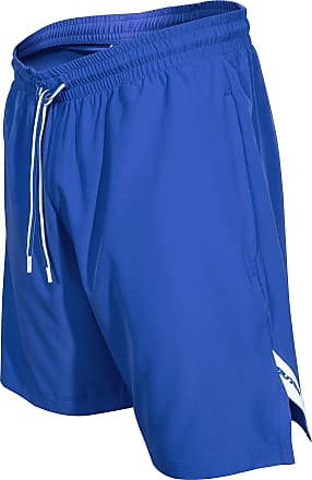 White Used Large Rawlings Knicker Game Pants with Royal Blue