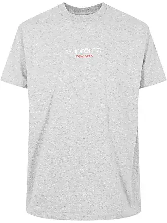 SUPREME Classic Logo crew neck T-shirt - unisex - Cotton - S - Grey