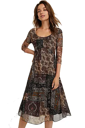 Stylight Only Houndstooth, | Black/AOP:Brown Womens Vergleiche NOOS Preise JRS Dress Kleid - Mini, ONLBRILLIANT Check für 3/4 XXS
