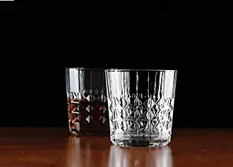 Circleware Plum Spectrum 16 Piece Set of 8-17 oz Tumblers + 8-13 oz DOF  Whiskey Glasses 