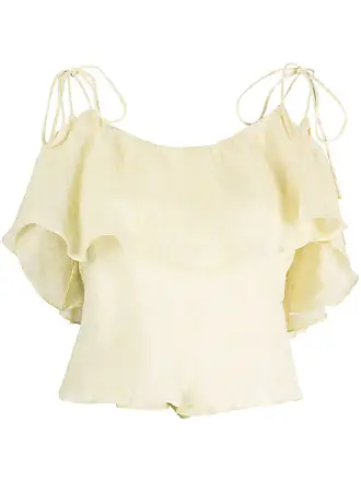 Women's Linen Crop Top by Pinko