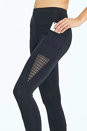 Bally Total Fitness Women's High Rise Side Pocket Ankle Legging Black :  : Clothing, Shoes & Accessories