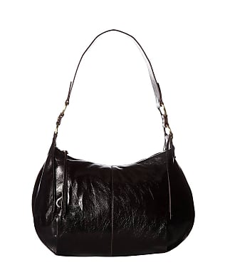 Hobo Arla Leather Shoulder Bag - Black