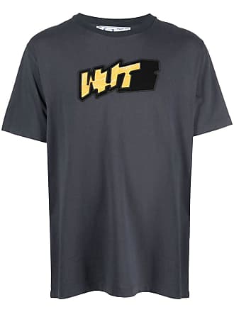 OFF-WHITE: t-shirt for man - Black  Off-White t-shirt OMAA120F22JER004  online at