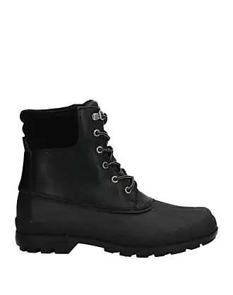 Mens black cheap sperry boots