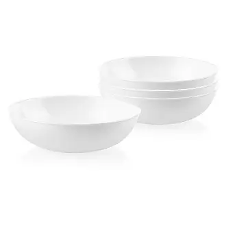  Corelle MilkGlass 12-Pc Dinnerware Set, Service for 4, Durable  and Eco-Friendly, Higher Rim Glass Plate & Bowl Set, Microwave and  Dishwasher Safe, Hearts : Home & Kitchen