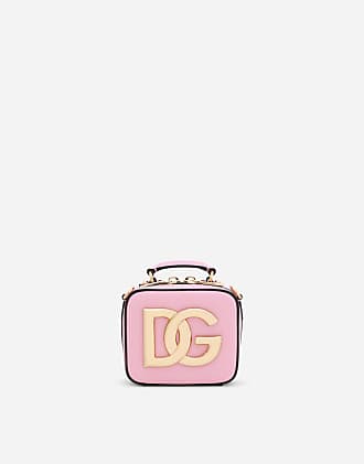 Clutches Dolce & Gabbana - Crystal logo pink Dauphine clutch