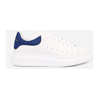 Alexander Mcqueen Sneakers Deck High Aus Weissem Canvas In White