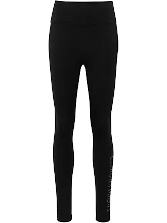 Calvin Klein, Pants & Jumpsuits, Calvin Klein Performance Logo Patch 78  Leggings Black Size Large Nwt