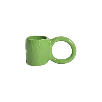 Petite Friture - Donut Espresso Mug, Pistachio (Set of 2)