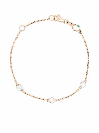 Farfetch Damen Accessoires Schmuck Armbänder 18kt recycled white gold laboratory-grown diamond Lets Commit cord bracelet 