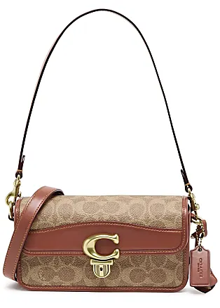 Coach Chelsea Green Black Signature Shoulder Bag