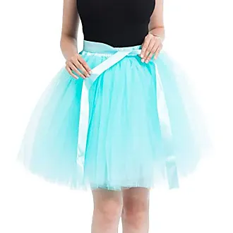 Tutu vert turquoise pour fille, tutu adulte, jupe en tulle taille