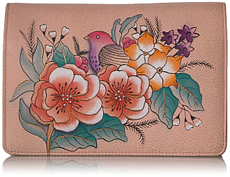 Anna by Anuschka Women's Hand Painted Two Fold Wallet