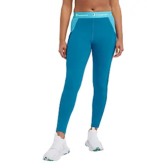 Champion Women's Absolute Leggings, 7/8 Tights, Moisture-Wicking, Script  Waistband, 25 Inseam, Odyssey, X-Small at  Women's Clothing store