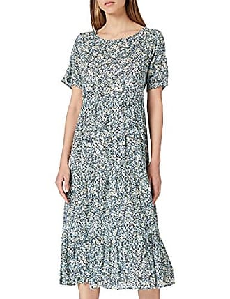 ONLY Damen Midi Kleid ONLZille Naya 3/4-Arm Allover-Print