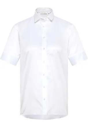 Damen-Kurzarm Blusen Weiß −47% shoppen: Stylight zu in bis reduziert 