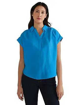 Damen-Kurzarm Blusen in Blau von Street One | Stylight | T-Shirts
