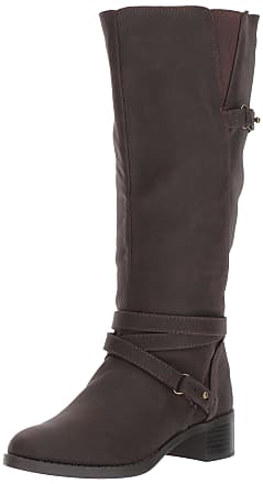 Easy Street Womens Carlita Plus Harness Boot, Brown, 5.5 M US