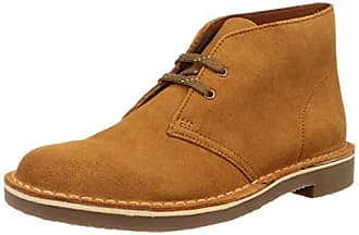 Herren Schuhe Stiefel Chukka-Stiefel und Desert-Stiefel Santoni Leder Desert-Boots ohne Schnürung in Braun für Herren 
