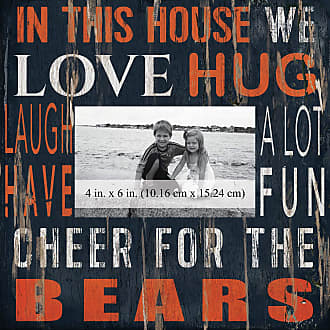 Fan Creations Chicago Bears Wood Sign Fans Welcome 12x6