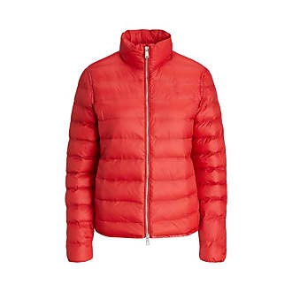 Damen Bekleidung Jacken Gefütterte und Daunenjacken Polo Ralph Lauren Jacke in Colour-Block-Optik in Rot 