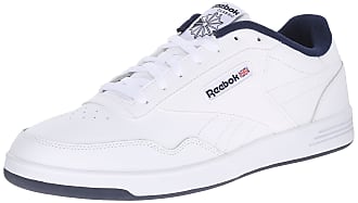reebok shoes white blue