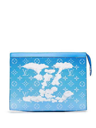 Louis Vuitton Pre-owned Women's Fabric Clutch Bag - Blue - One Size