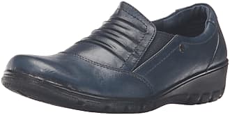 Easy Street Womens Proctor Flat, Navy/Gore, 5.5 M US