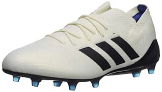 adidas Womens Nemeziz 18.1 FG W Soccer Shoe, Off White/Legend Ink/hi Res Blue, 5 Medium US