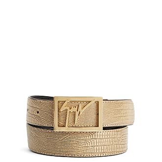 Giuseppe Zanotti Camouflage Leather & Textile Belt on SALE