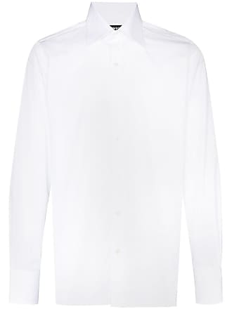 Tom Ford button-up cotton shirt - men - Cotton - 39 - White