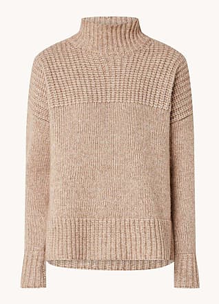 Mode Sweaters Gebreide truien Hugo Boss Gebreide trui bruin gestippeld casual uitstraling 