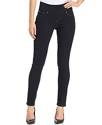 JAG Jeans Women's Nora Mid Rise Skinny Pull-on Jeans, After Midnight  EDB422, 2 at  Women's Jeans store