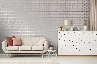 Graham & Brown Milan Brick Rose Gold Wallpaper