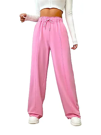 MAKEMECHIC Women's Casual Plain Mid Waist Utility Cargo Pants Jogger Pants  with Belt Hot Pink L Large Hot Pink : : Clothing, Shoes &  Accessories