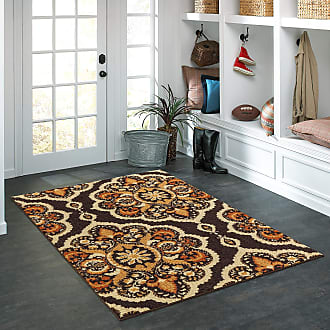 Details about   Maples Rugs Reggie Floral Kitchen Rugs Non Skid Accent Area Carpet Made in USA 
