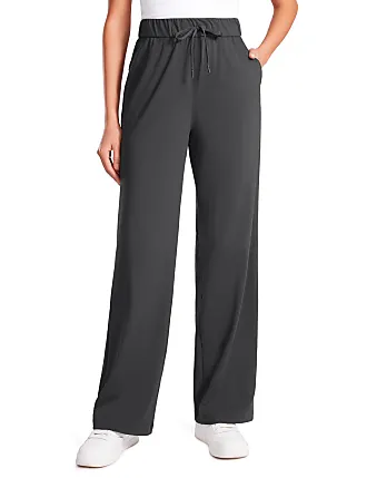 CRZ YOGA 4-Way Stretch Casual Pants for Womens 30.5 Straight Wide