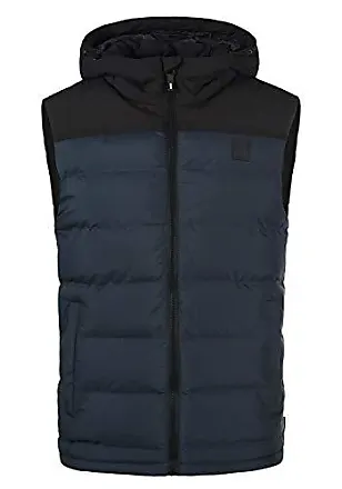 WFEI Gilet pour Homme, Décontracté en Plein Air Gilet Randonnée Pêche  Rapide-Sèche sans Manches Veste Multi-Poches De Voyage Léger,Bleu,XL