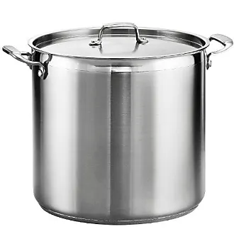 Tramontina Nesting 6 PC Stainless Steel Tri-Ply Clad Sauce and Stock Pot Set 80116/048DS
