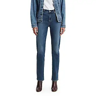 Levi's Women's High Waisted Taper Jeans, Eco Blue (Waterless), 28