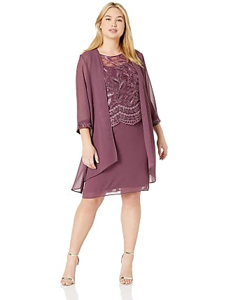 le bos plus embroidered jacket dress