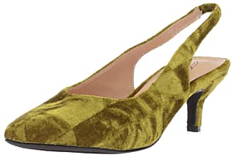 Penny Loves Kenny Womens Dashing Pump, Green Crushed Velvet, 7.5 Medium US