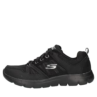 skechers running shoes black
